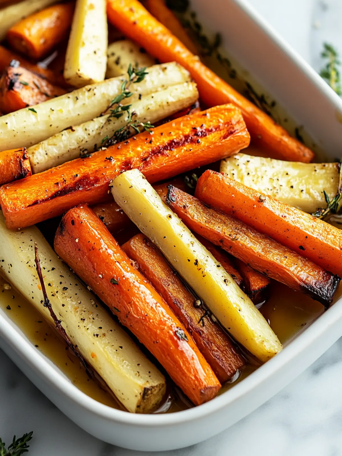 Sweet Honey-Glazed Carrots and Parsnips You’ll Love 4 Honey-Glazed Carrots and Parsnips