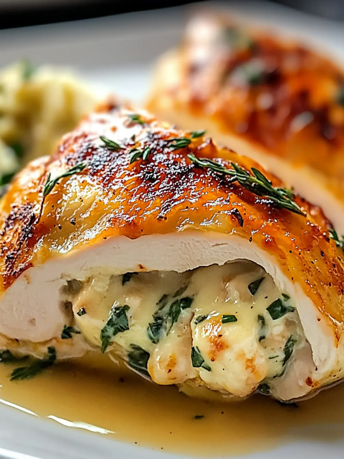 Ruth’s Chris Stuffed Chicken Copycat: Creamy Herb Bliss Recipe 4 Ruth’s Chris Stuffed Chicken Copycat