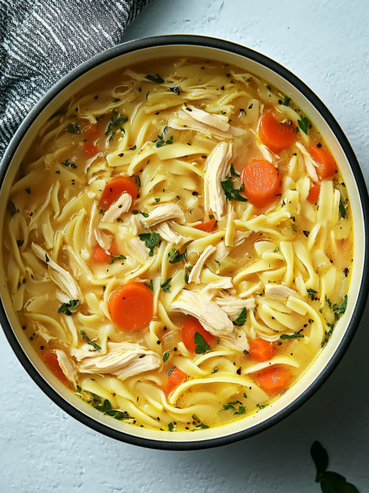 Creamy Crack Chicken Noodle Soup That Boosts Your Comfort Game 3 Crack Chicken Noodle Soup