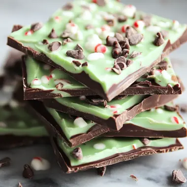 Delicious St. Patrick’s Day Mint Chocolate Bark to Share 9 St. Patrick’s Day Mint Chocolate Bark