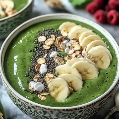 St. Patrick’s Day Green Smoothie Bowl: Deliciously Vibrant Fun 9 St. Patrick’s Day Green Smoothie Bowl