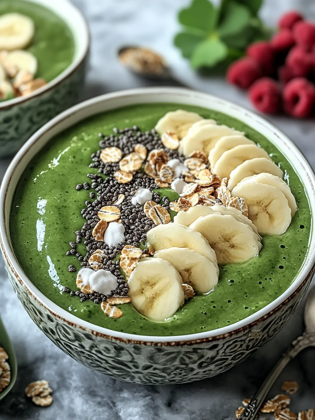 St. Patrick’s Day Green Smoothie Bowl: Deliciously Vibrant Fun 5 St. Patrick’s Day Green Smoothie Bowl