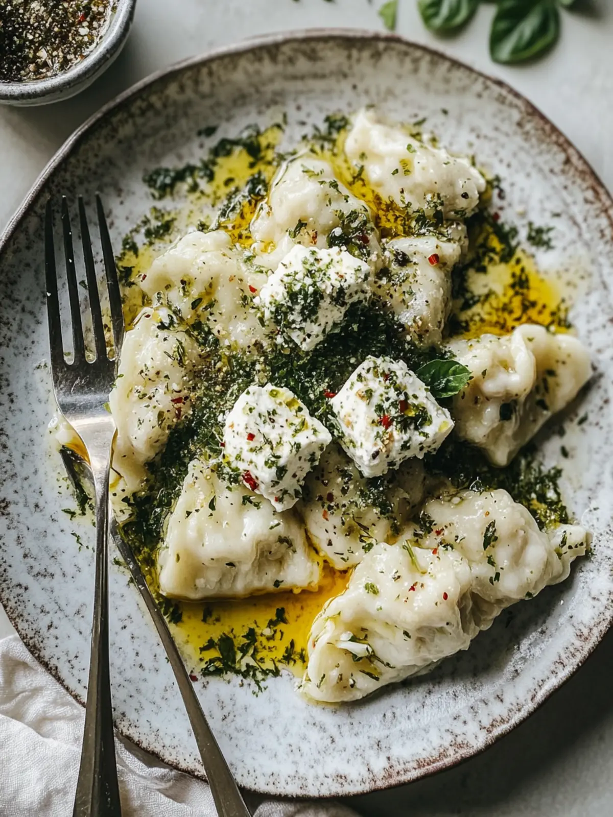 Delicious Homemade Feta Dumplings: Comfort Food Bliss 3 Feta Dumplings
