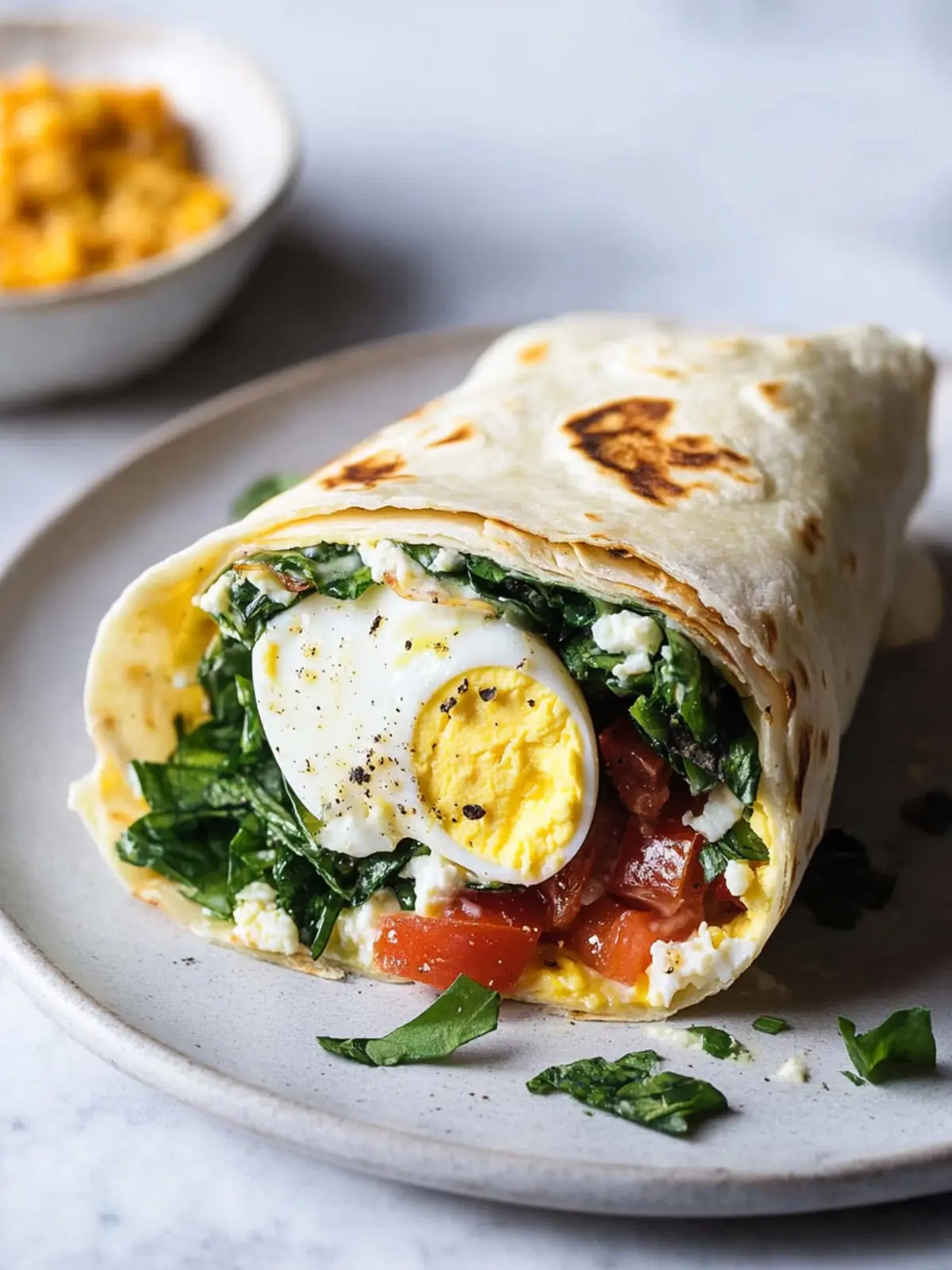 Delicious Mediterranean Egg Wrap for a Flavorful Start 4 Mediterranean Egg Wrap