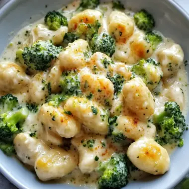 Creamy Chicken and Broccoli Gnocchi for Cozy Weeknight Dinners 9 Creamy Chicken and Broccoli Gnocchi