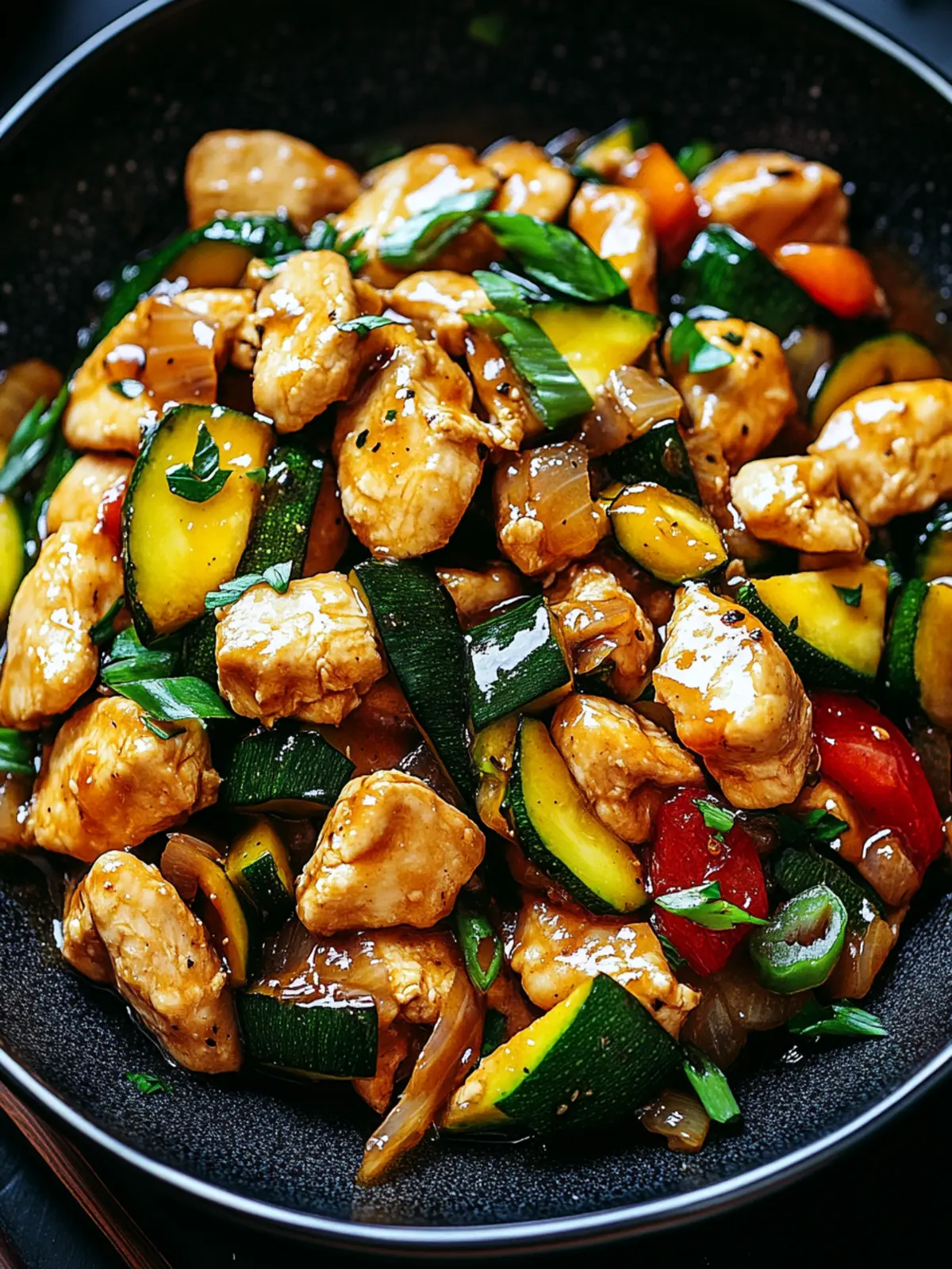 Quick & Easy Chicken Zucchini Stir Fry for Busy Nights 2 Chicken Zucchini Stir Fry