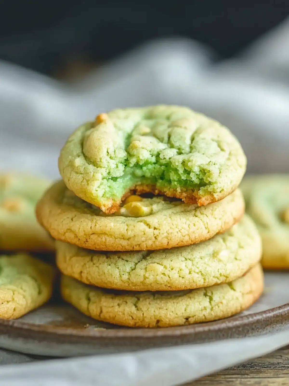 Chewy Pistachio Pudding Cookies for a Sweet Twist 2 Pistachio Pudding Cookies