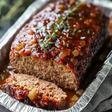 Tender Onion Soup Meatloaf: A Family Comfort Classic 9 Tender Onion Soup Meatloaf