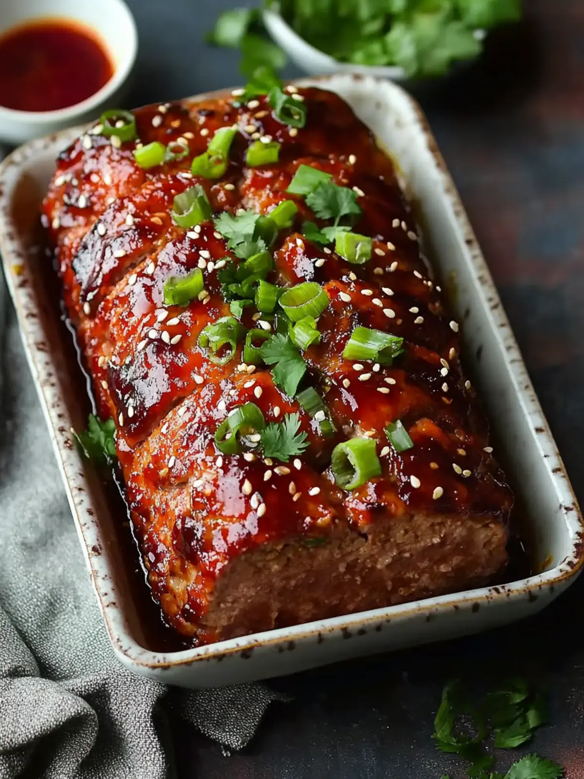 Savory Asian-Inspired Korean Meatloaf: A Flavorful Twist 2 Asian-Inspired Korean Meatloaf