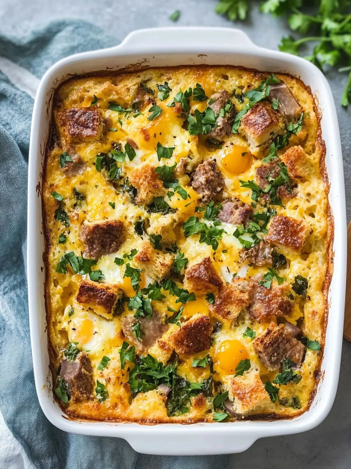 Savory Breakfast Egg Strata to Satisfy Your Morning Cravings 3 Breakfast Egg Strata