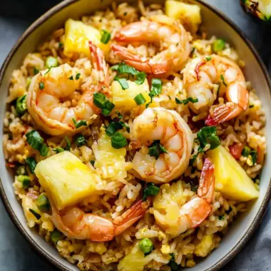Delicious Pineapple Shrimp Fried Rice for a Tropical Twist 10 Pineapple Shrimp Fried Rice