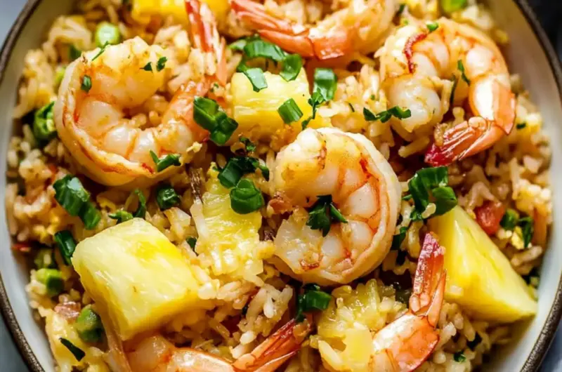 Pineapple Shrimp Fried Rice
