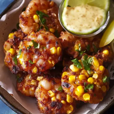 Smoky Corn and Shrimp Fritters for a Flavor Explosion 10 Smoky Corn and Shrimp Fritters