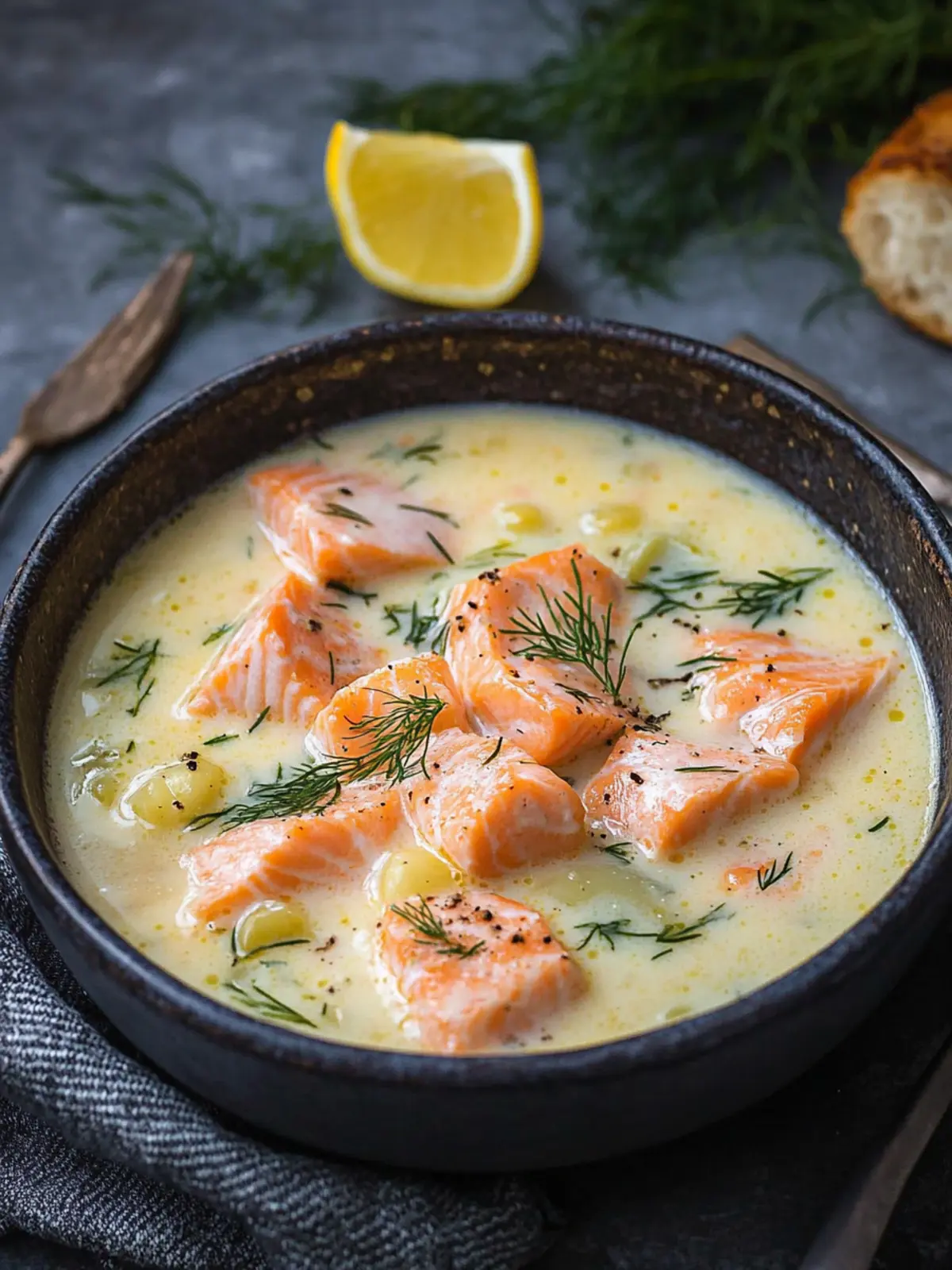 Delicious Finnish Salmon Soup: Creamy Comfort in Every Spoon 4 Finnish Salmon Soup