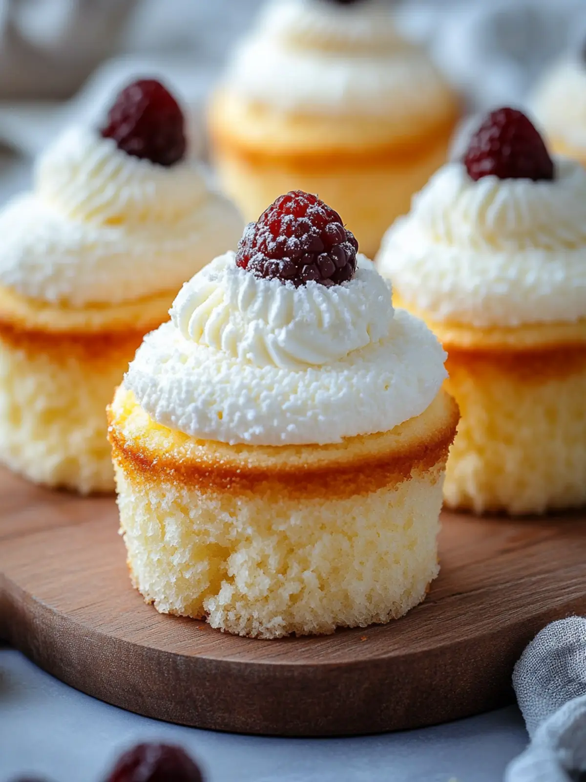 Fluffy Japanese Cotton Cheesecake Cupcakes for Light Indulgence 2 Fluffy Japanese Cotton Cheesecake Cupcakes