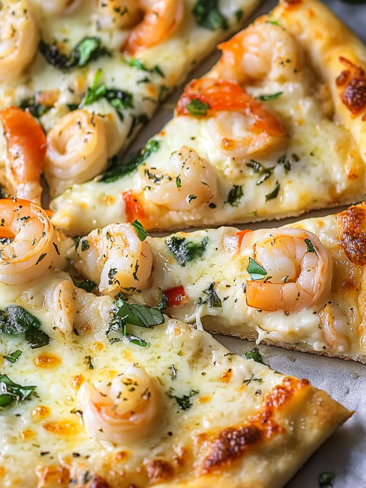 Irresistible Shrimp Alfredo Pizza: A Homemade Delight 3 Shrimp Alfredo Pizza