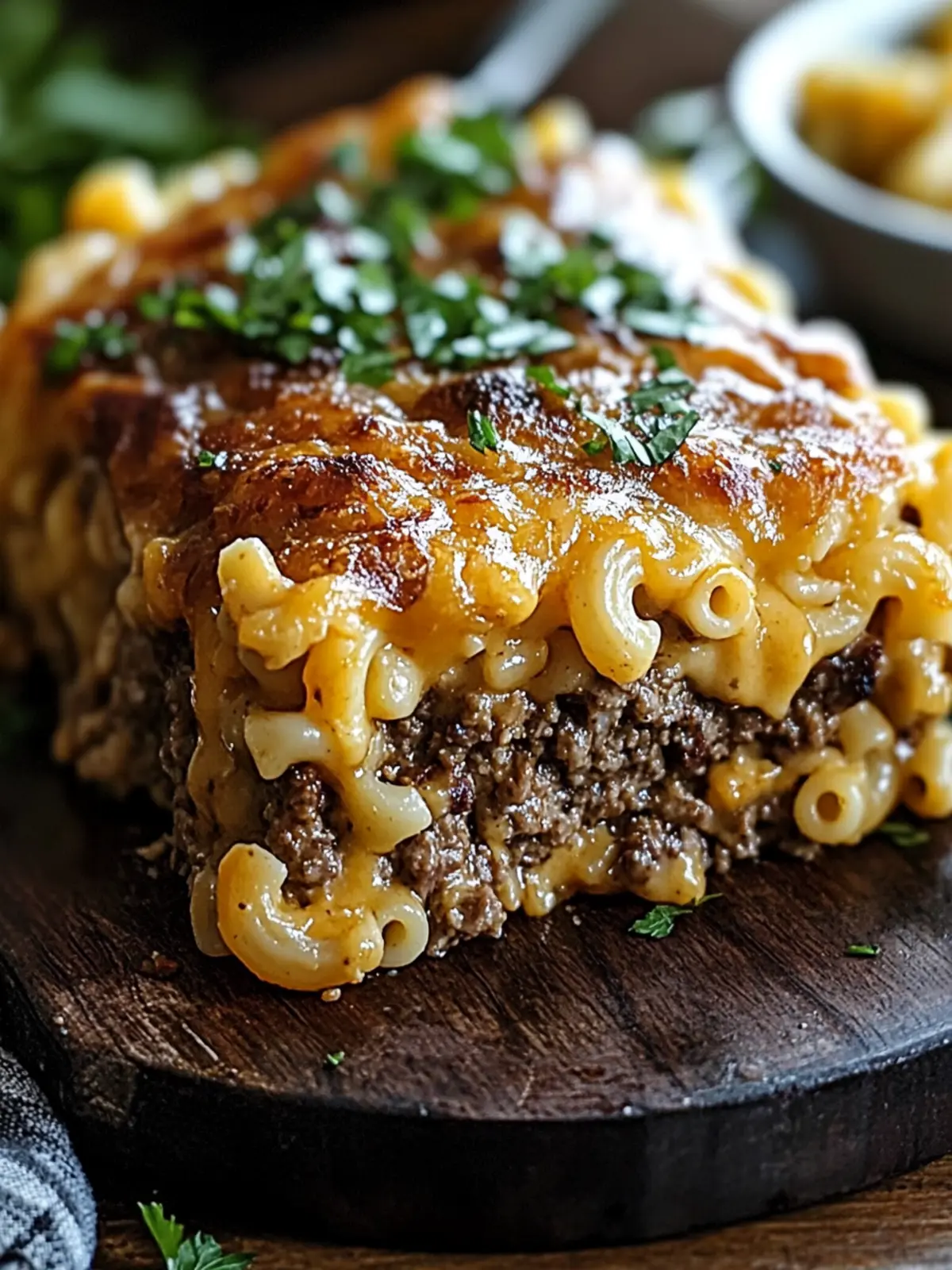 Mac and Cheese Meatloaf Casserole: Comfort Food Bliss 3 Mac and Cheese Meatloaf