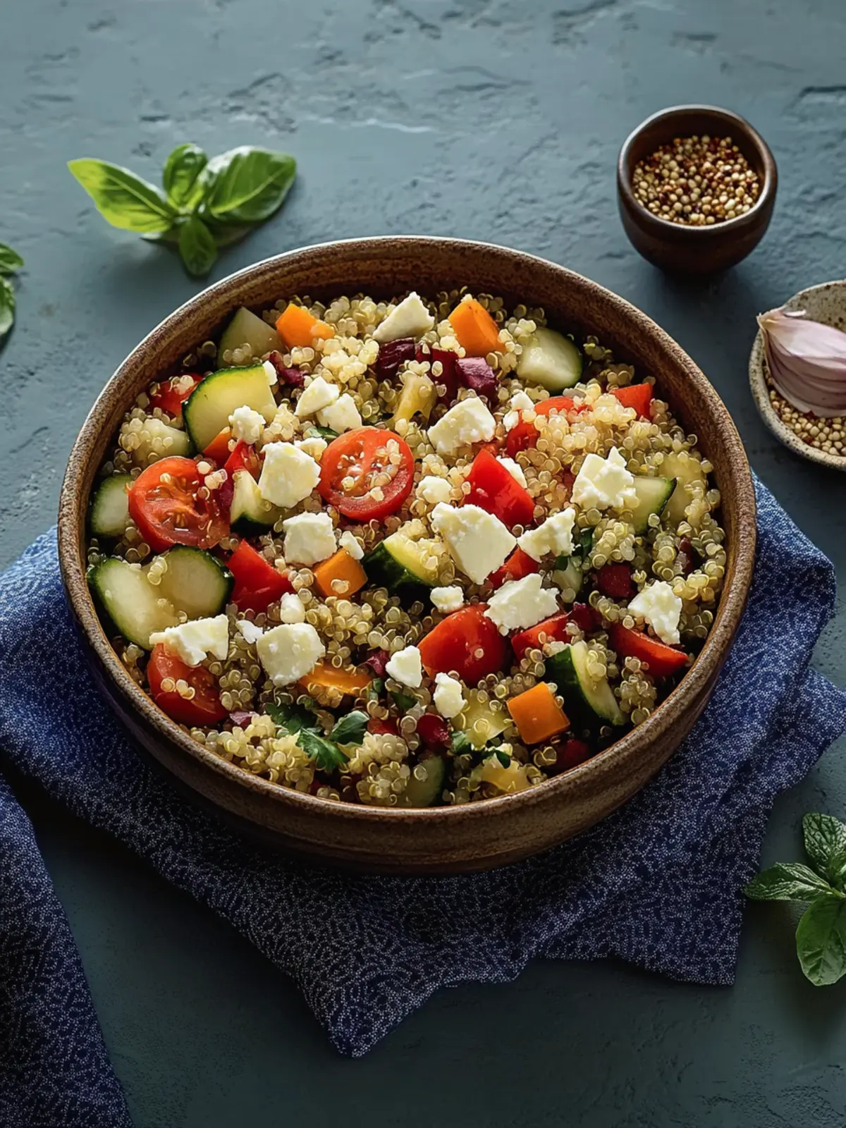 Delicious Quinoa Salad with Feta for Healthy Living 3 Quinoa salad with feta
