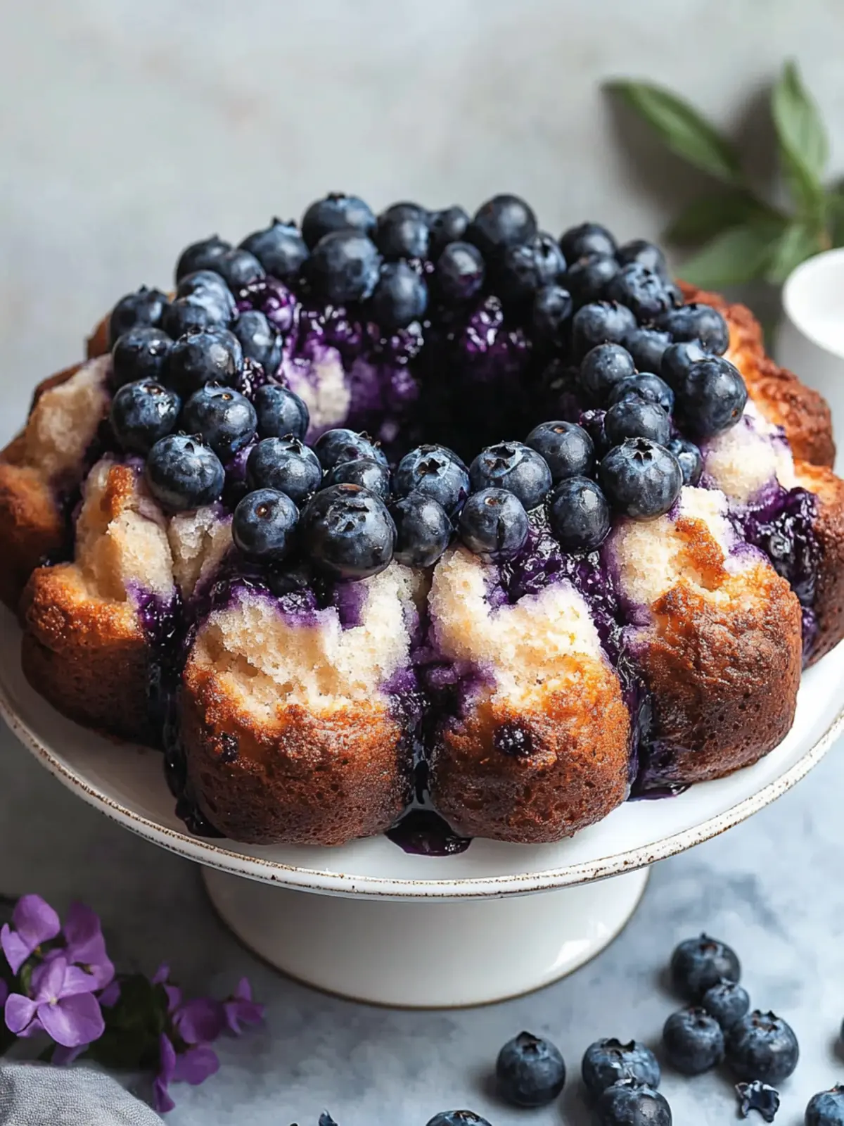Blueberry Monkey Bread: Comforting Bliss for Cozy Mornings 3 Blueberry Monkey Bread