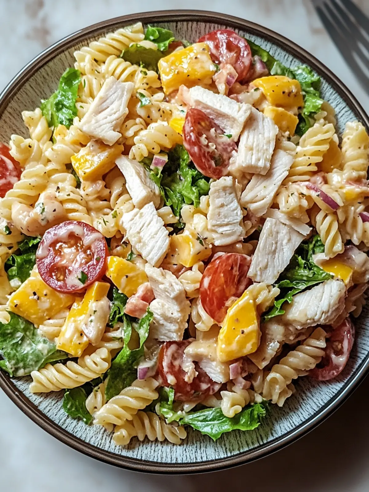 Club Sandwich Pasta Salad: Your New Go-To Summer Dish 3 Club Sandwich Pasta Salad
