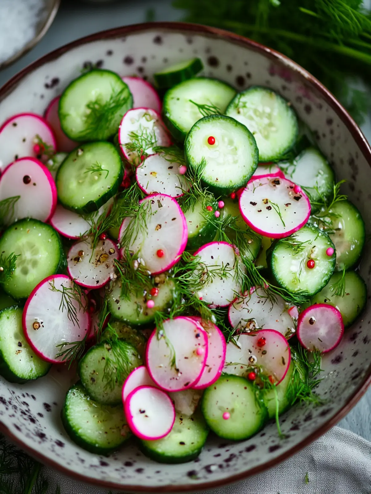 Dill Delight Radish and Cucumber Salad for a Fresh Twist 3 Dill Delight Radish and Cucumber Salad