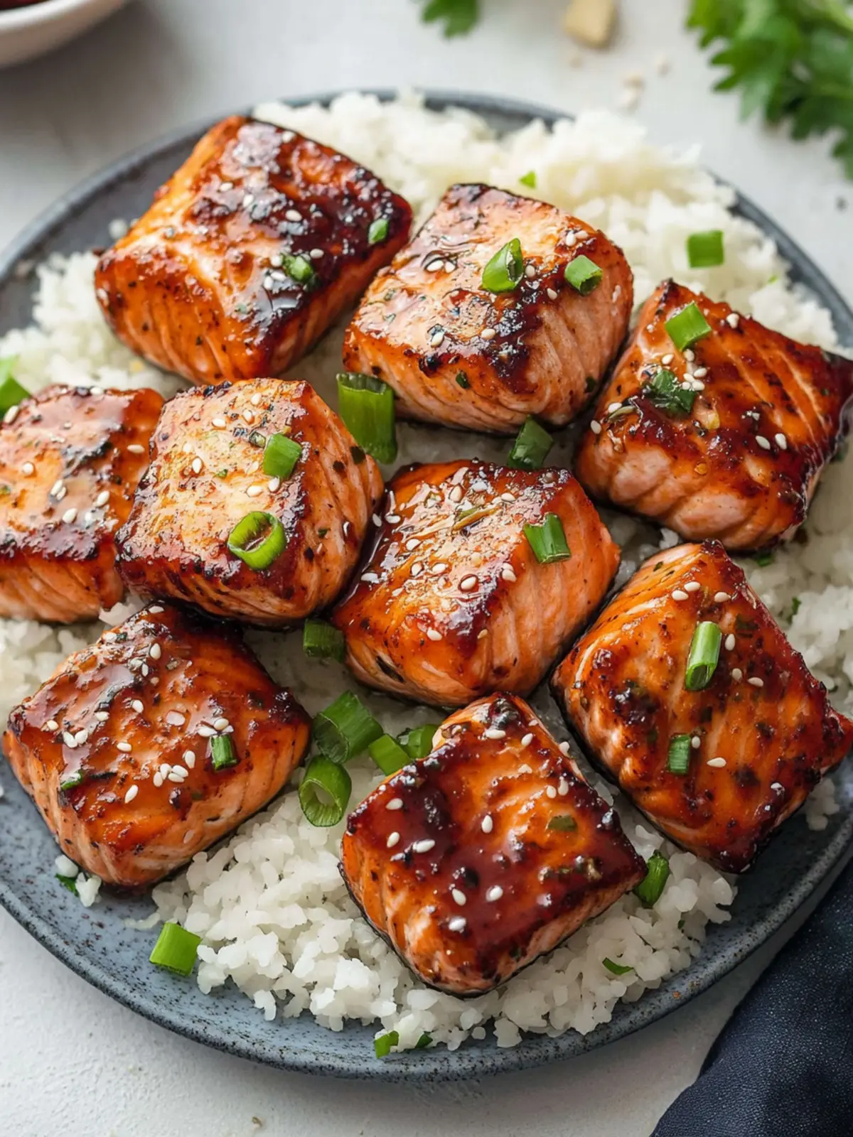 Honey Garlic Salmon Bites: Quick, Crispy & Irresistibly Yummy 3 Honey Garlic Salmon Bites