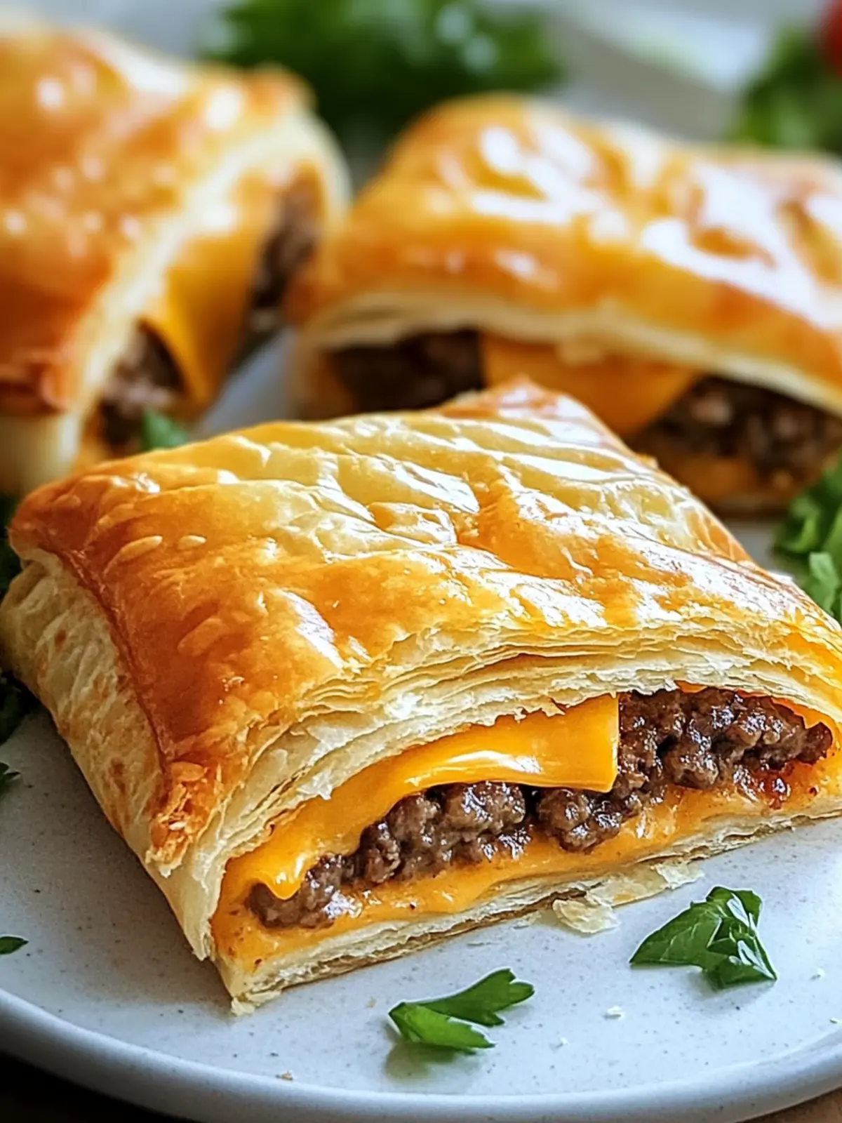 Melt-in-Your-Mouth Cheeseburger Pockets for Quick Dinners 4 Cheeseburger Pockets