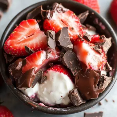 Decadent Chocolate Strawberry Yogurt Clusters You'll Love 9 Chocolate Strawberry Yogurt Clusters