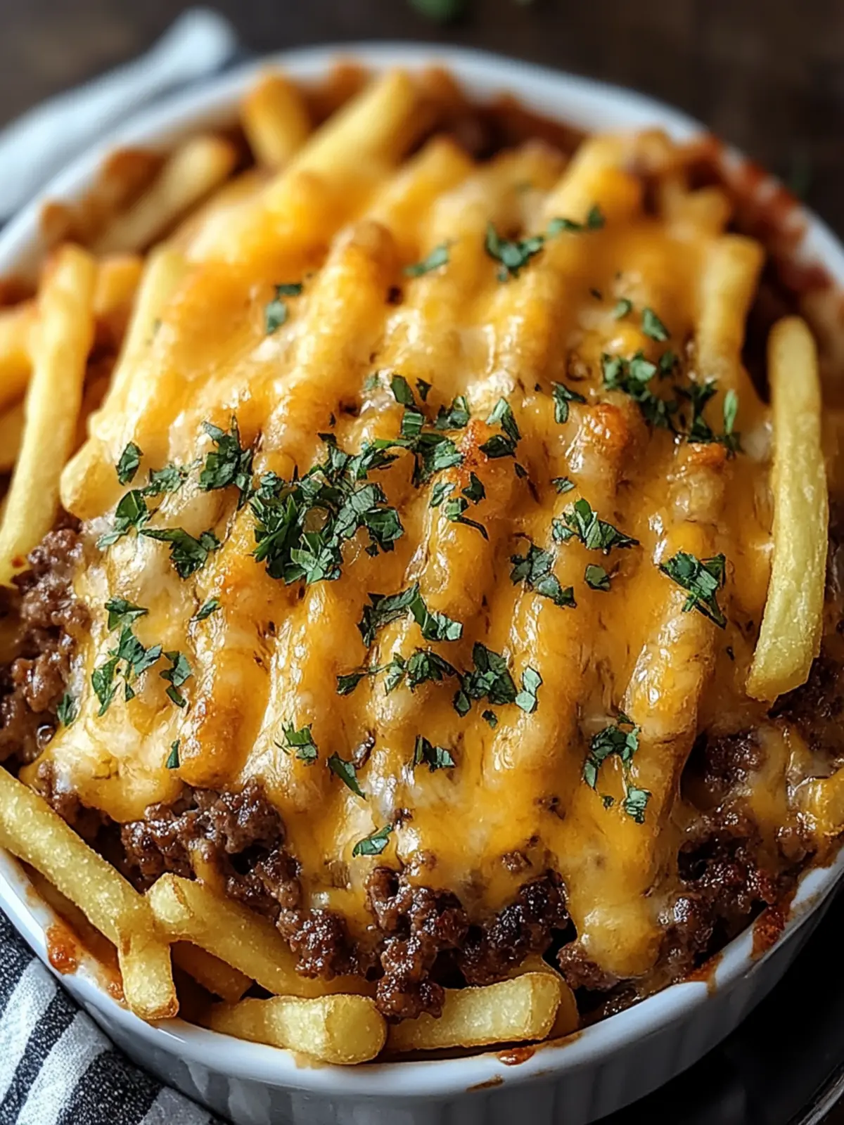 Cheeseburger French Fry Casserole for Ultimate Family Comfort 3 Cheeseburger French Fry Casserole