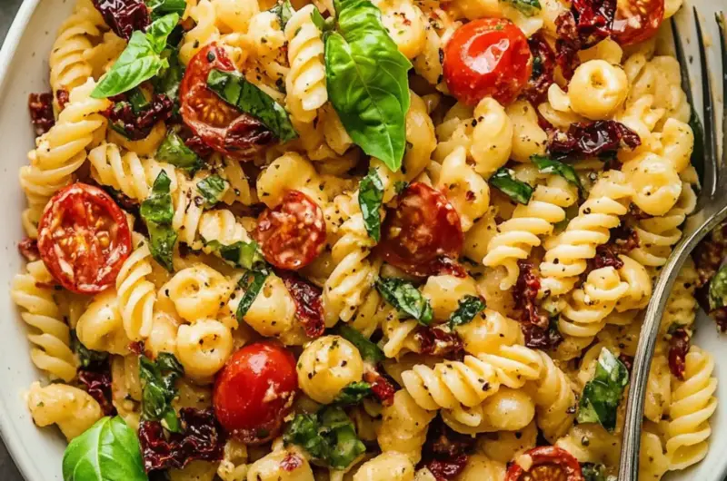 Sun-Dried Tomato Pasta Salad
