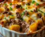 Hearty Hobo Casserole with Ground Beef for Cozy Nights