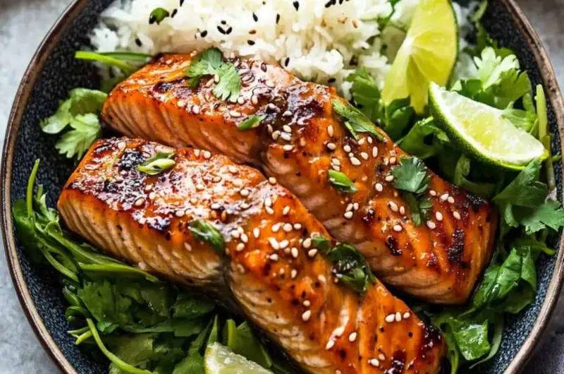 Broiled Miso Salmon