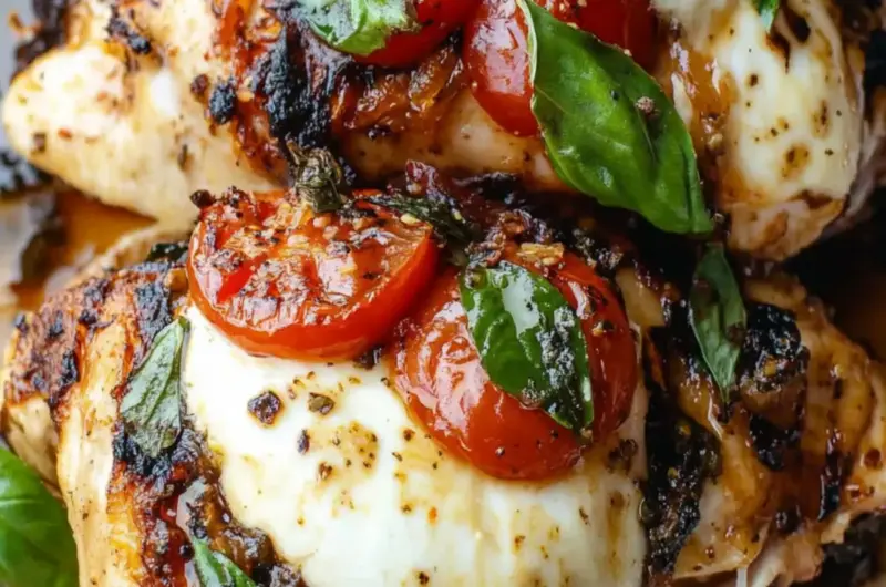 Caprese Stuffed Chicken