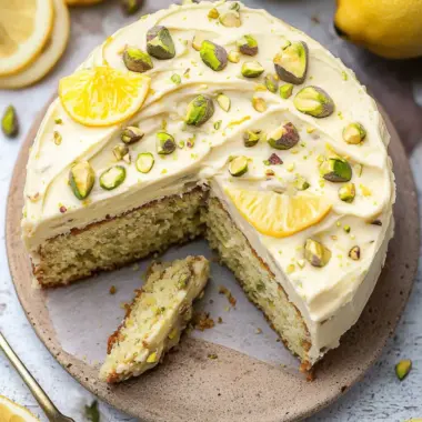 Lemon Pistachio Cake: Light, Zesty Delight You’ll Adore 10 Lemon Pistachio Cake