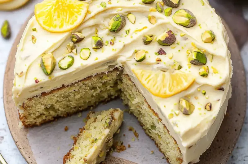Lemon Pistachio Cake