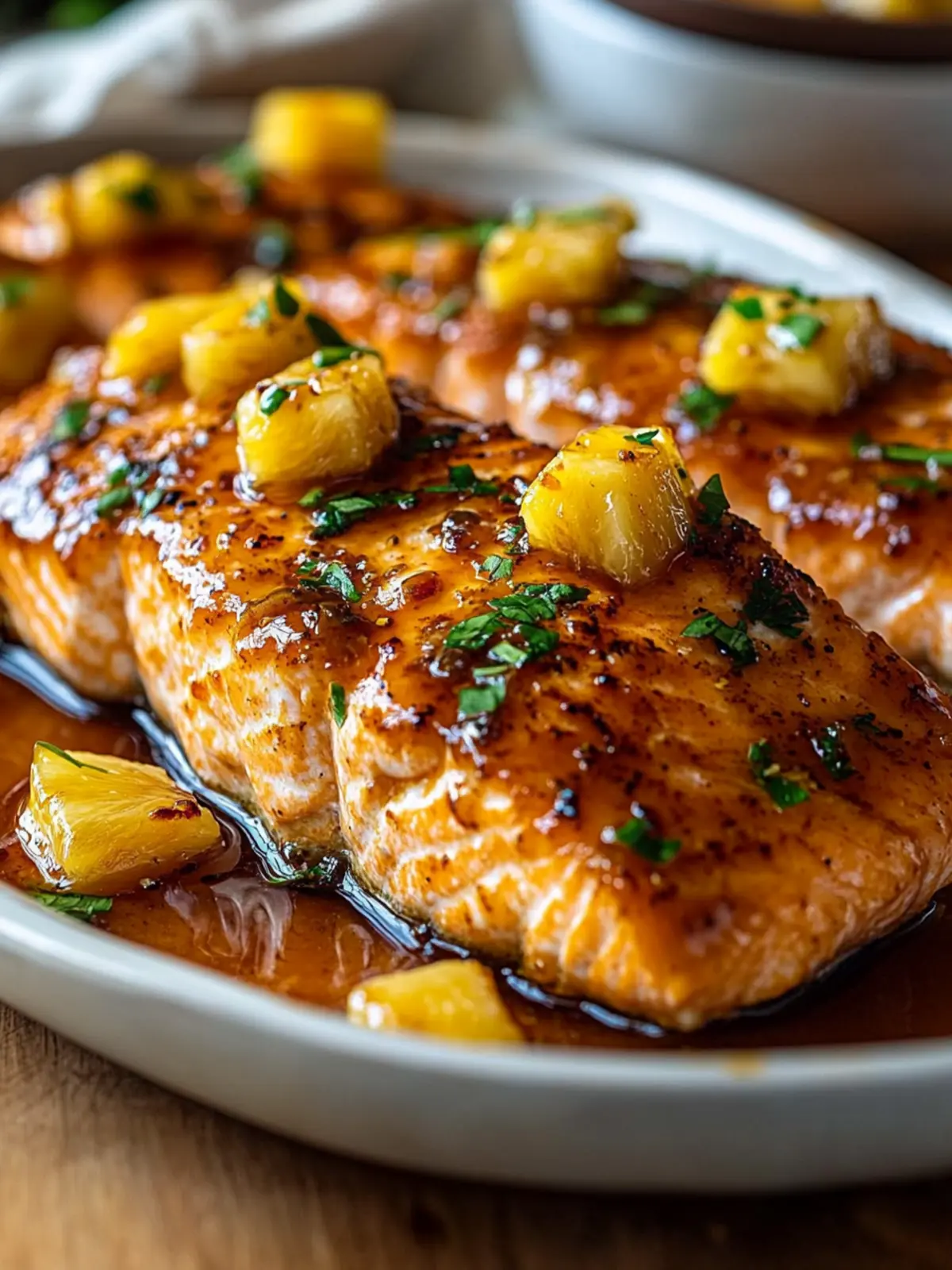 Pineapple Glazed Salmon: Sweet, Savory Delight You’ll Love 4 Pineapple Glazed Salmon