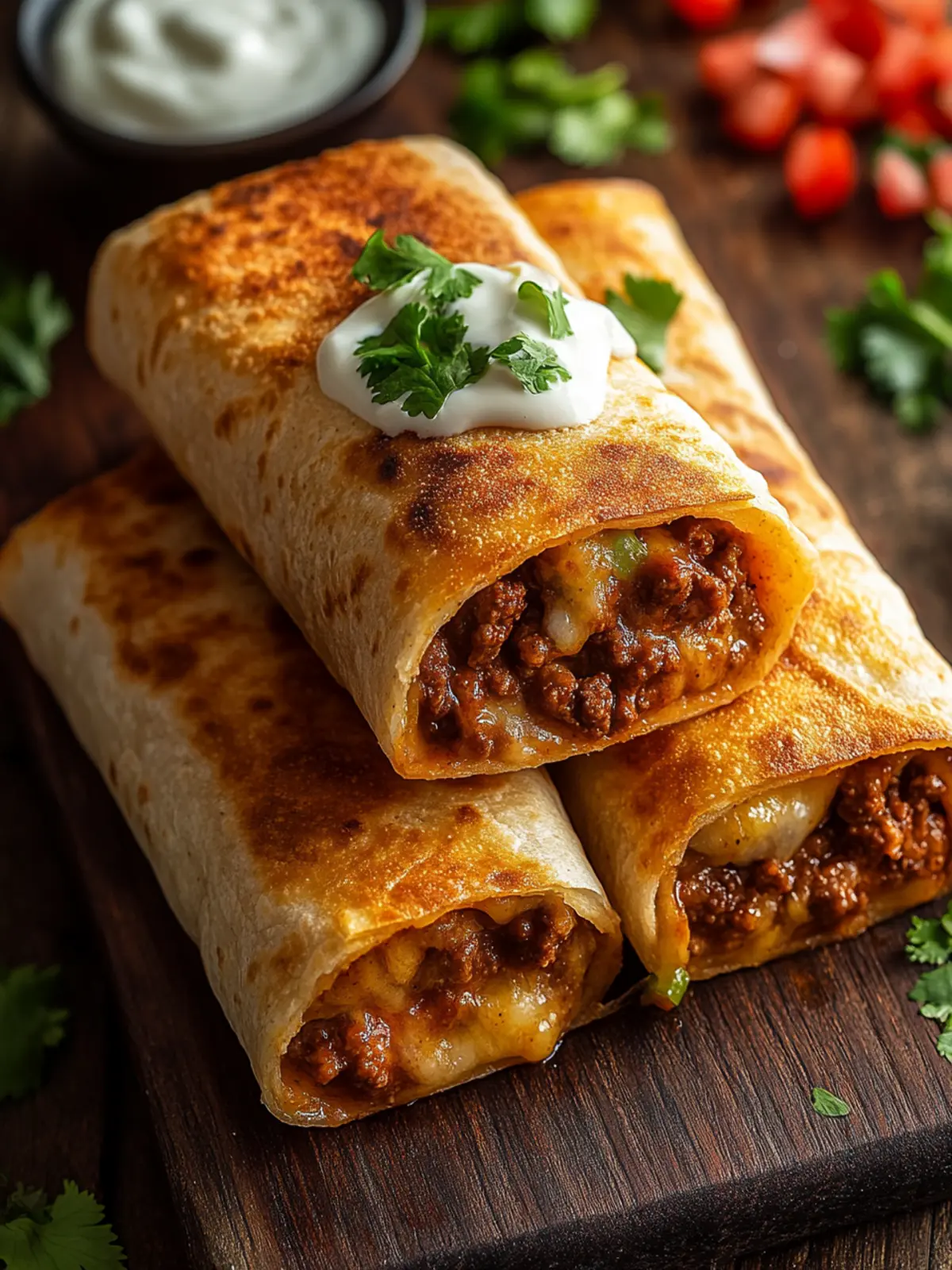 Delicious Beef and Cheese Chimichangas You Can Freeze Today 3 Beef and Cheese Chimichangas
