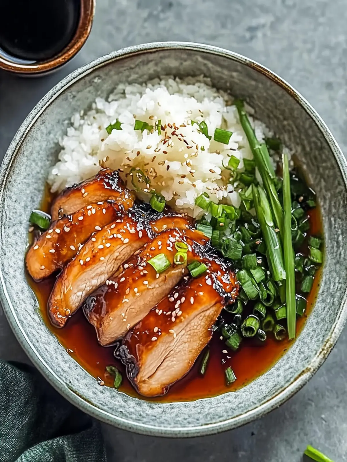 Savory Caramelised Soy Chicken in Garlic Ginger Broth Delight 5 Caramelised Soy Chicken