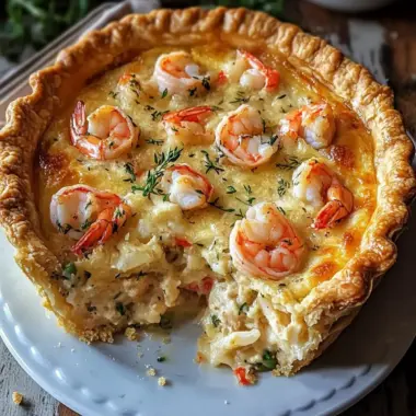 Florida Shrimp Pie - Quick, Creamy Delight for Family Dinners 9 Florida Shrimp Pie