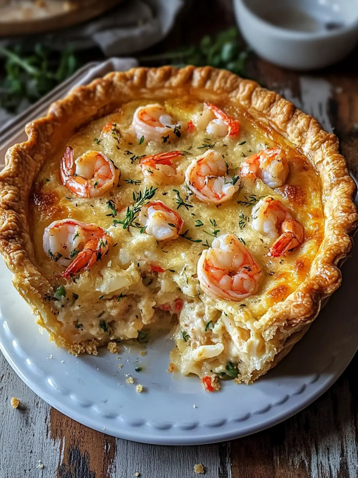 Florida Shrimp Pie - Quick, Creamy Delight for Family Dinners 5 Florida Shrimp Pie