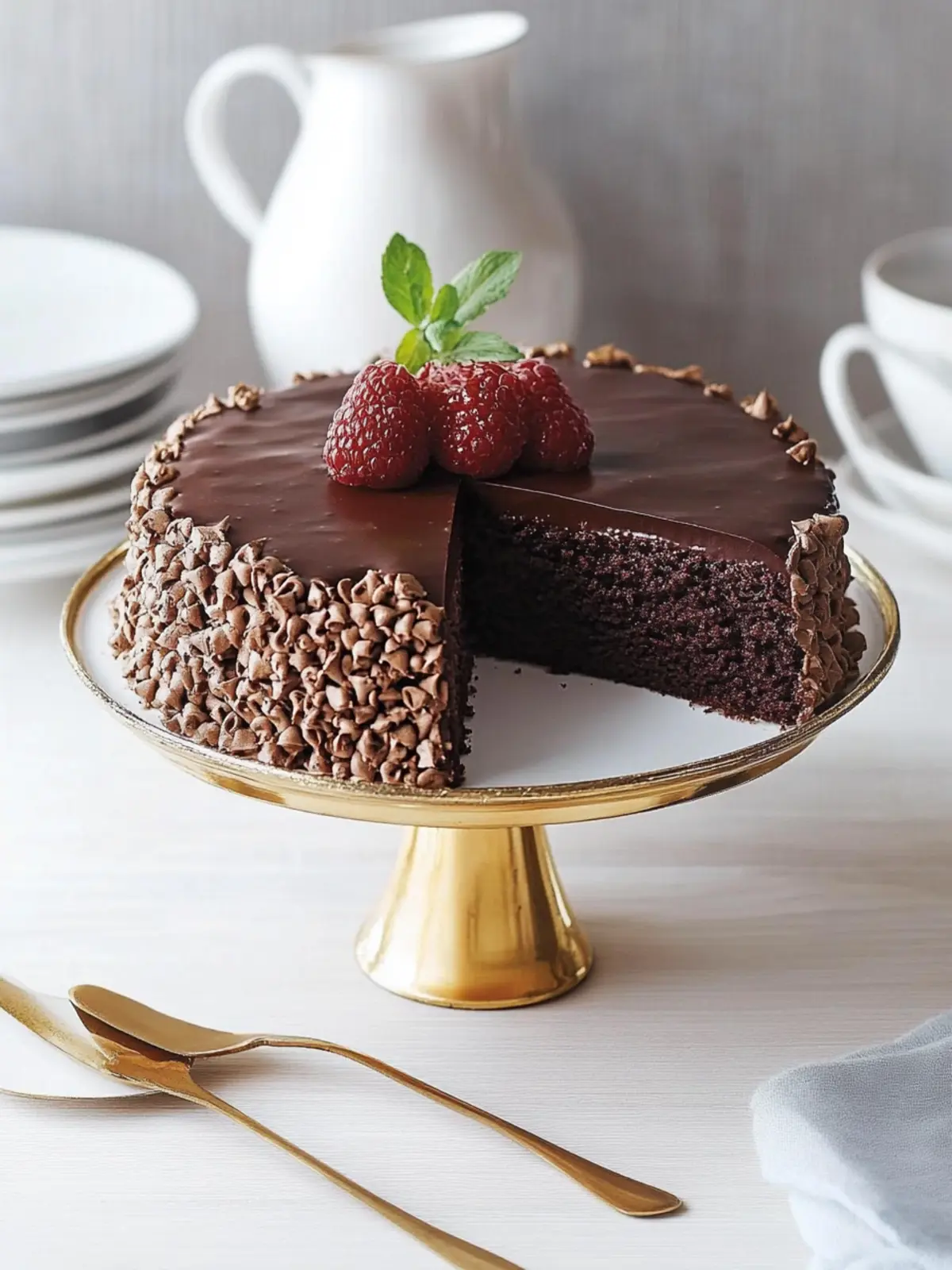 Irresistible Flourless Chocolate Cake with a Nutty Twist 4 Flourless Chocolate Cake