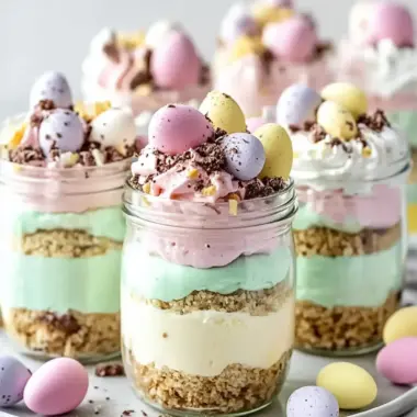 Easter Egg Cheesecake Jars That Wow Your Spring Gatherings 9 Easter Egg Cheesecake Jars