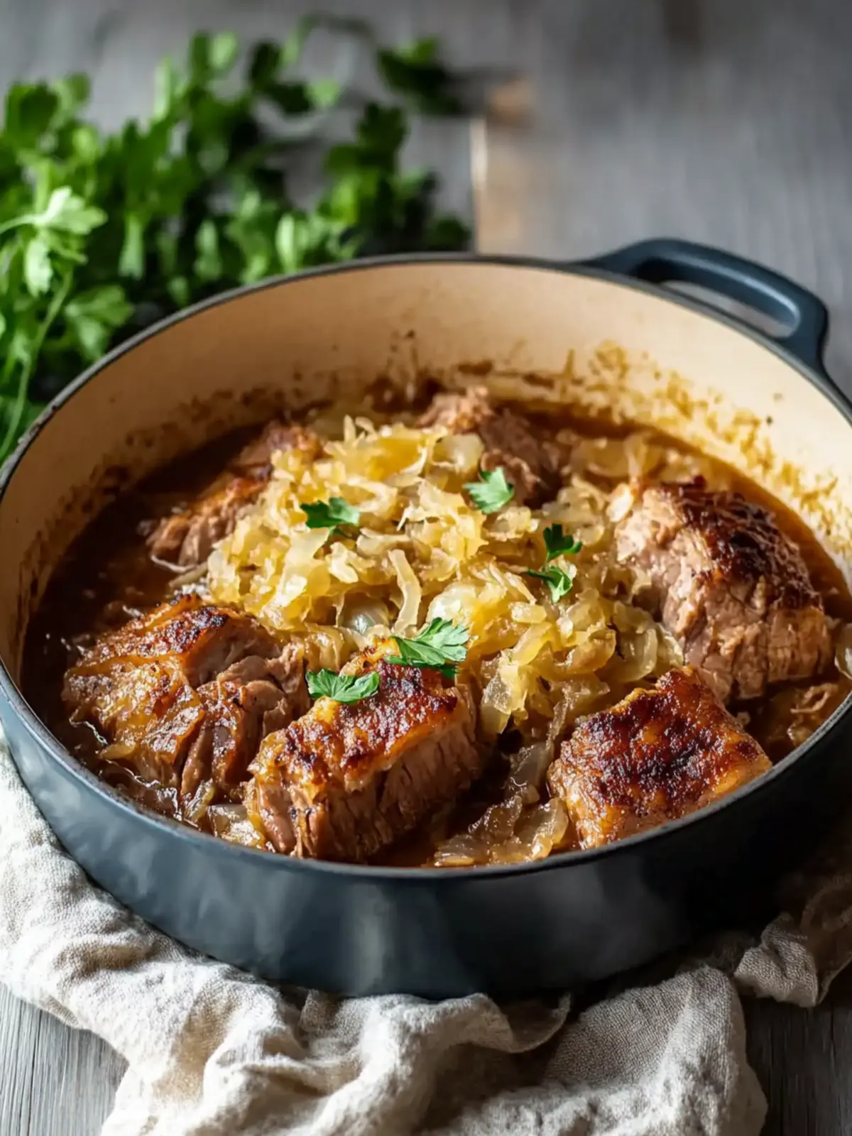 Braised Pork and Sauerkraut: A Comfort Food Classic 4 Braised Pork and Sauerkraut