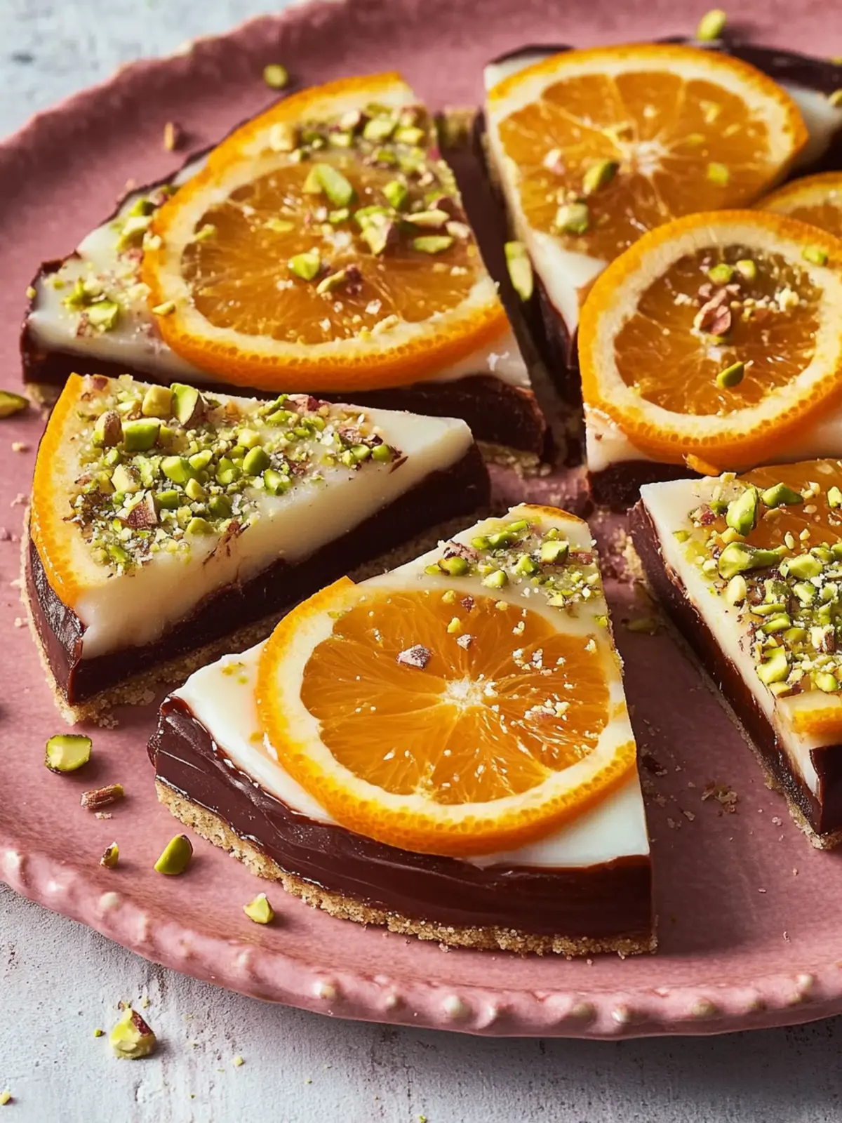 Decadent Chocolate-Pistachio Orange Slices You’ll Love 4 Chocolate–Pistachio Orange Slices