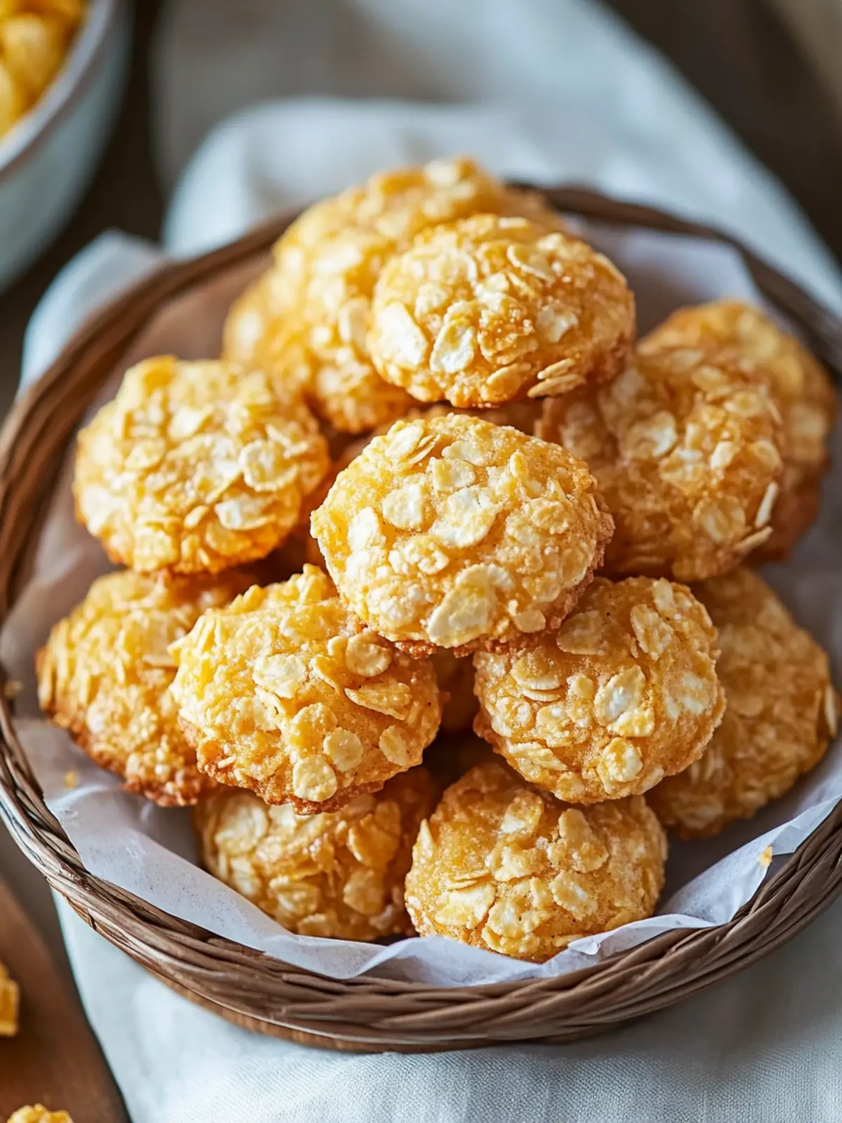 Dreamy Cornflake Cookies: Crunchy, Sweet, and Oh-So-Easy! 3 Cornflake Cookies