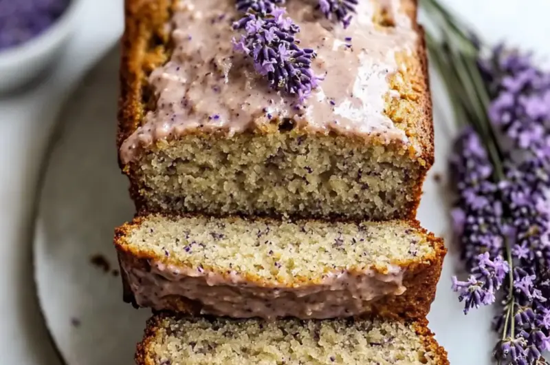 Lavender Banana Bread