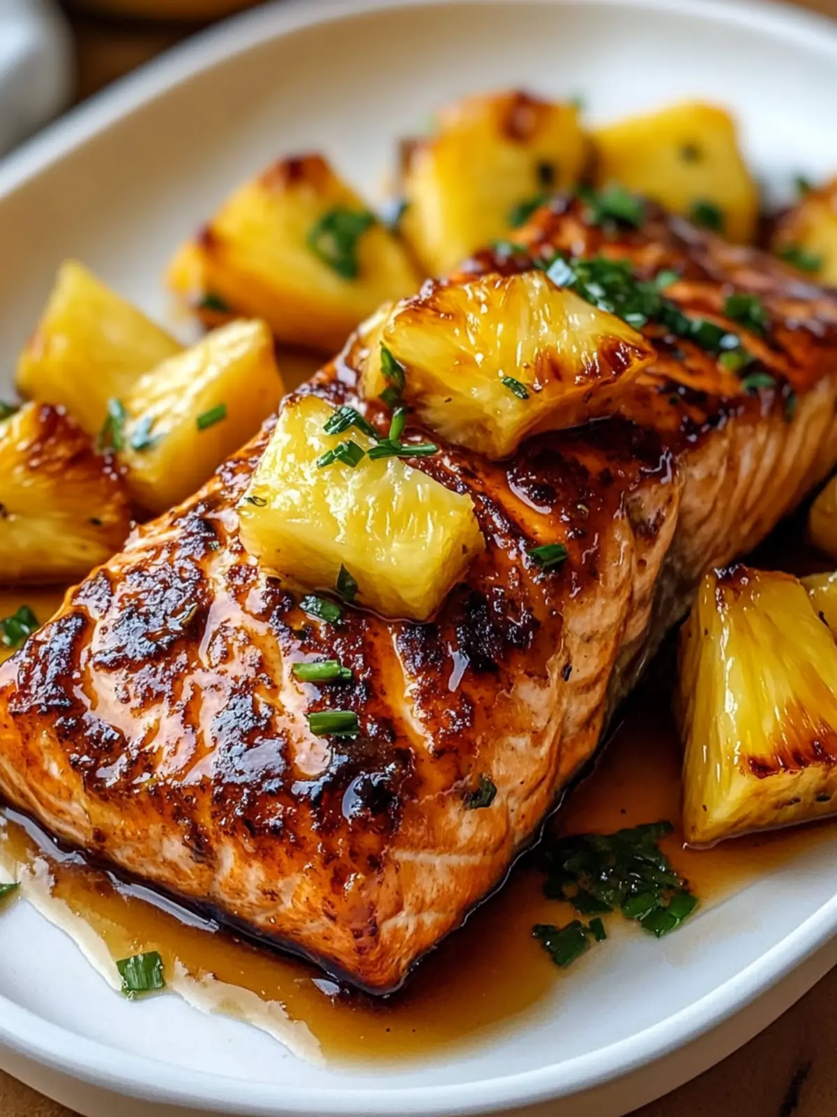 Pineapple Glazed Salmon: Sweet, Savory Delight You’ll Love 3 Pineapple Glazed Salmon