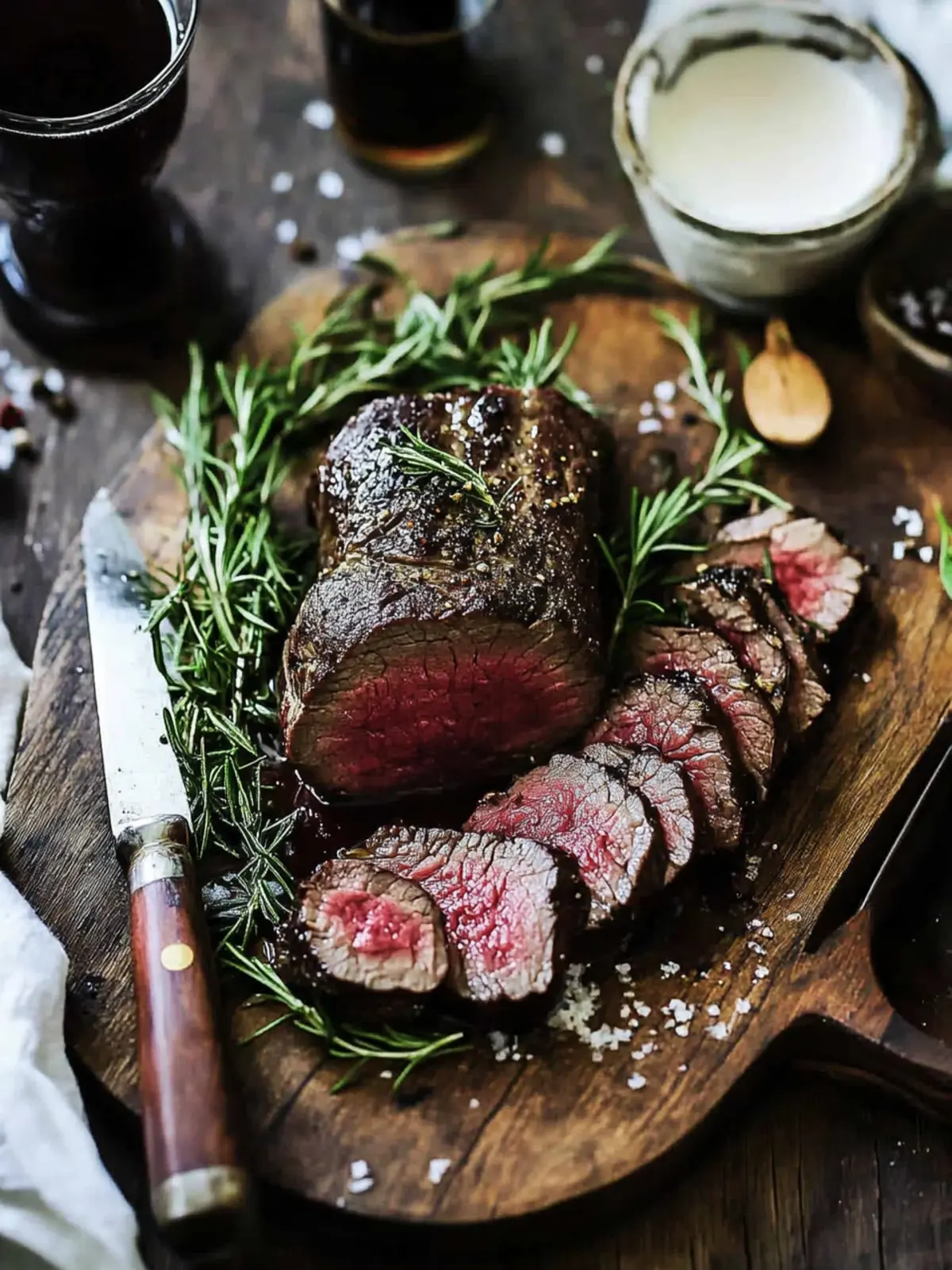 Savory Beef Tenderloin with Lush Red Wine Sauce Delight 3 Beef Tenderloin