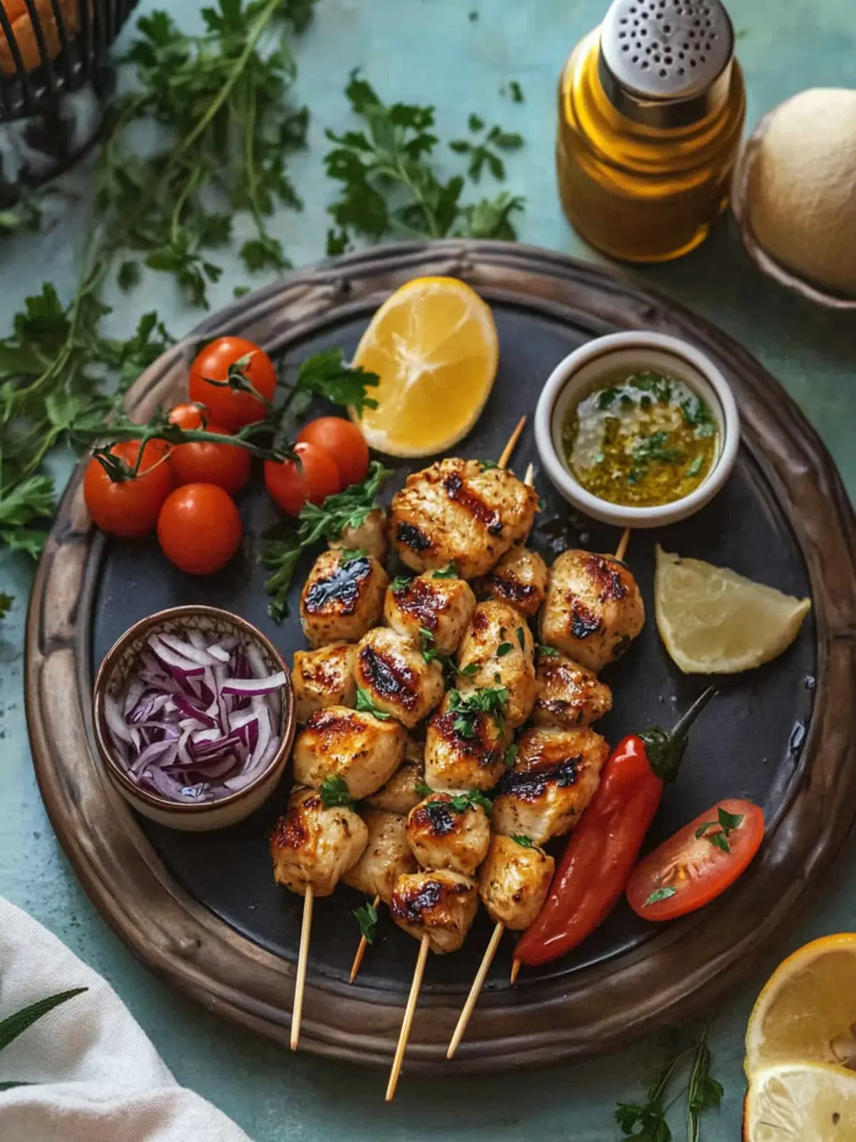 Juicy Baked Chicken Skewers with Bold Marinade Magic 3 Juicy Baked Chicken Skewers