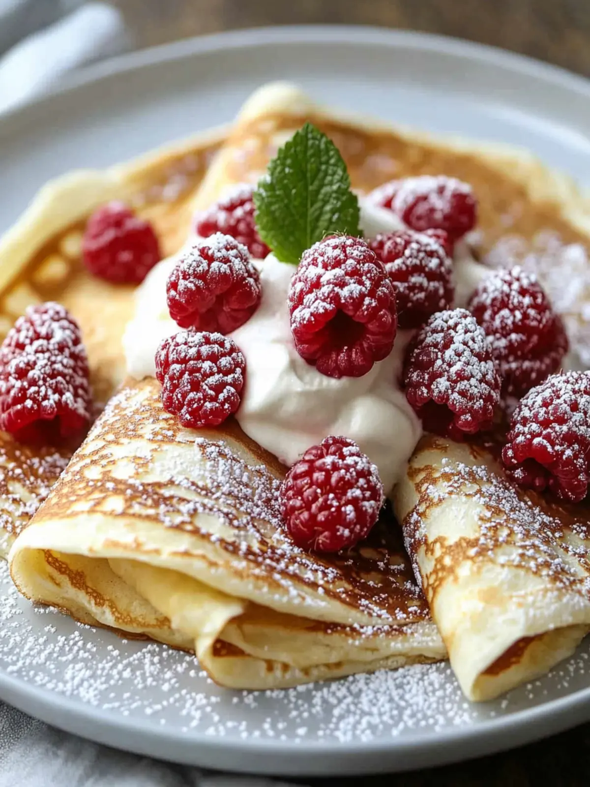 Savory Raspberry Vanilla Cream Crepes You Can't Resist 5 Raspberry Vanilla Cream Crepes